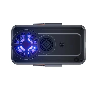 Car Wireless Charger 15W with Auto Positioning Clamp and Quiet Air Cooling Fan
